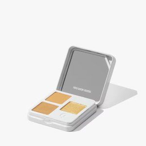 Glossier Monochromes in shade Rosin (golden yellow)
